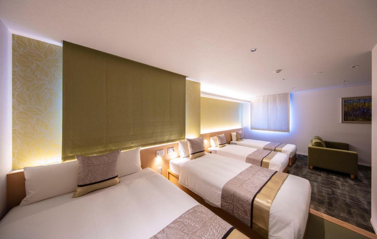 Апарт отель Grand Base Okayama Ekimae Экстерьер фото